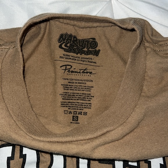 sasuke curse mark PRIMITIVE shirt naruto - Picture 3 of 3